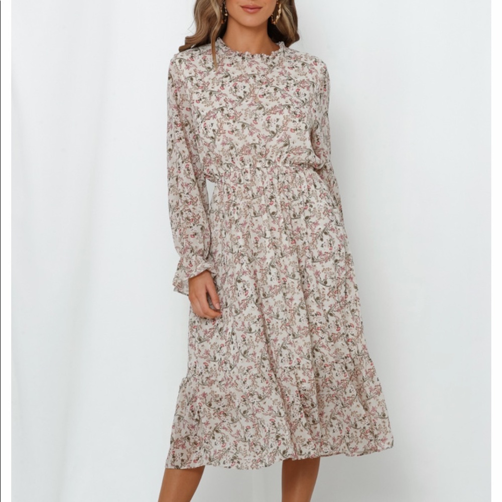 Hello Molly midi floral dress